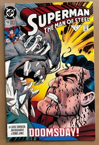 SUPERMAN The Man of Steel ~ Doomsday! #19 (DC Comics, Jan 1993) Bagged & Boarded - Picture 1 of 5