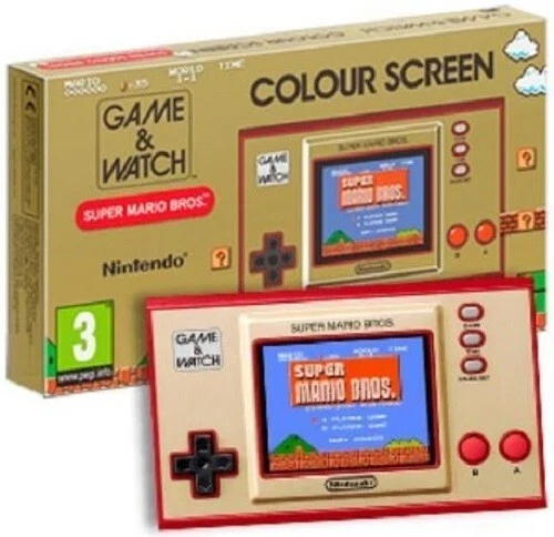 CONSOLE GAME & WATCH SUPER MARIO BROS NEUVE SOUS EMBALLAGE SCELLÉ D'ORIGINE - Photo 1/1