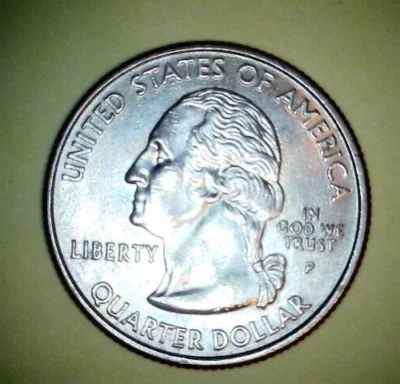 2003 P Quarter Alabama Helen Keller Die Chip / Crack Errors on Obverse & Reverse - Image 1 of 4