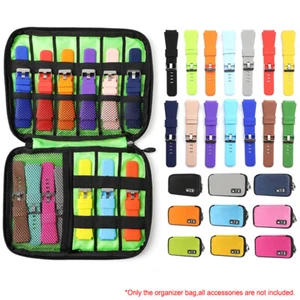 Portable Watch Strap Storage Pouch Watch Bands Bag Case For Apple Watch Samsung - Picture 1 of 26