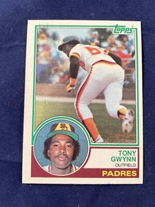 1983 Topps Tony Gwynn 482 RC Rookie Hot MVP HOF San Diego Padres Baseball Card - Picture 1 of 6