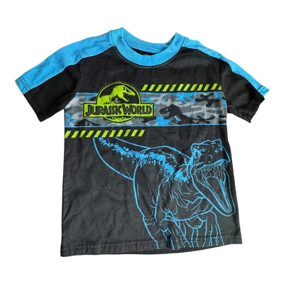 Jurassic World Boys T-Shirt, Size 4-5 - Image 1 of 3