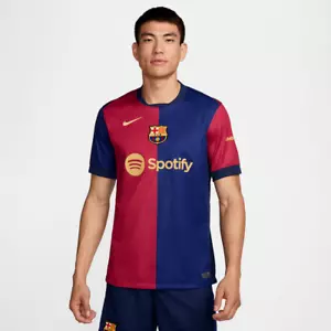 2 Jerseys - Barcelona Home + Barcelona Away - 2024 2025 Nike - Picture 1 of 4