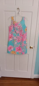 LILLY PULITZER ORIGINAL LILLY STYLE SLEEVELESS SUMMER DRESS SZ 2 - Picture 1 of 3