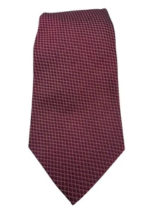 Lauren Ralph Lauren Krawatte Herren Seide geometrisches Rautenmuster handgefertigt USA - Bild 1 von 6