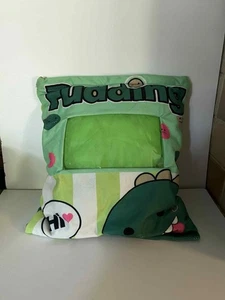 Pudding Green Snack Pillow For Mini Dinosaur Plush Soft Toys - No Toys Inside - Picture 1 of 2