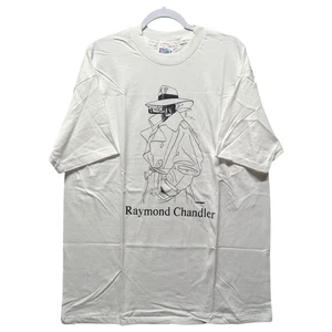 1989 Raymond Chandler Detective Art T shirt - Picture 1 of 6