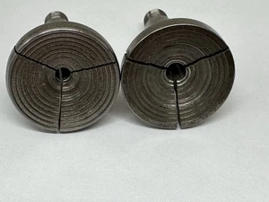 Vintage Boley 8mm Concave/Internal Step Chucks Size 2 and 4 Watchmakers Lathe - Picture 1 of 8