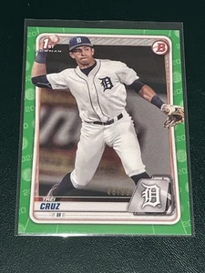 Bowman Draft Trei Cruz 2020 verde/99 - Imagen 1 de 1