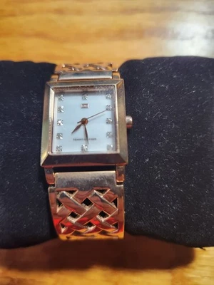 Tommy Hilfiger Ladies' Limited Ed. Genuine Diamond & Rose Gold Bracelet Watch - Image 1 of 4