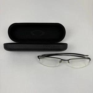 Oakley Transistor Pewter Eyeglasses Gray Metal 135 / 22-214 Frames & Case - Picture 1 of 12