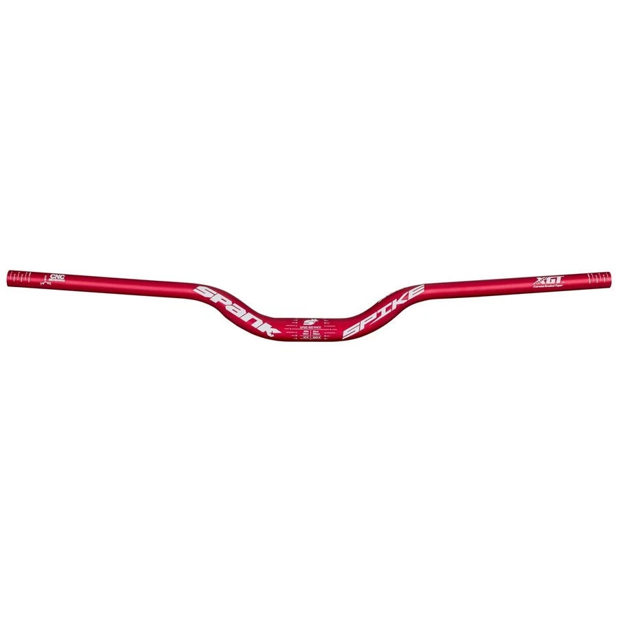 Guidão Spike 800 Race XGT 31,8mm X 800Mm elevação 50Mm vermelho SPBAR00391350 SPANK B - Imagem 1 de 1