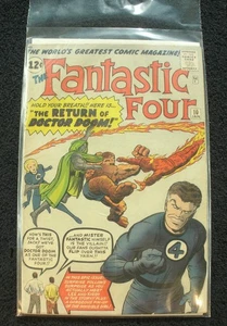 Fantastic Four 10 (1962) Silver Age! Kirby & Lee auf Cover & in Story! FN/VF! - Bild 1 von 17