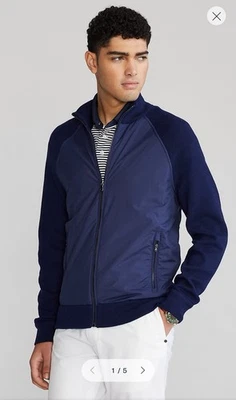 Chaqueta híbrida RLX Golf Ralph Lauren $298 para hombre grande azul marino de lujo PrimaLoft nueva con etiquetas Foto 1 de 4