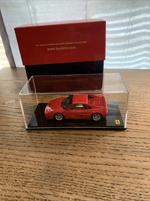 Kyosho 法拉利 F355 Berlinetta 红色 1/43 全新带盒 状况完好 — 第 1/4 张图片