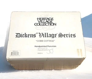 Department 56 Heritage Dickens Village Series Cobb Cottage & Box #5824-6 - Foto 1 di 9
