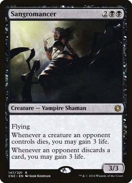 Magic The Gathering MTG SANGROMANCER Conspiracy: Take the Crown NM Near Mint - Image 1 of 1