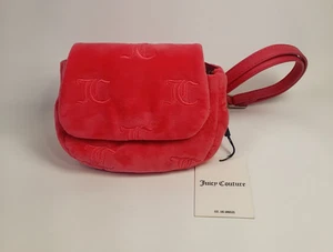 Juicy Couture Pink Plush Lily Crossbody Bag With Silver Coin Purse BNWT - Picture 1 of 24