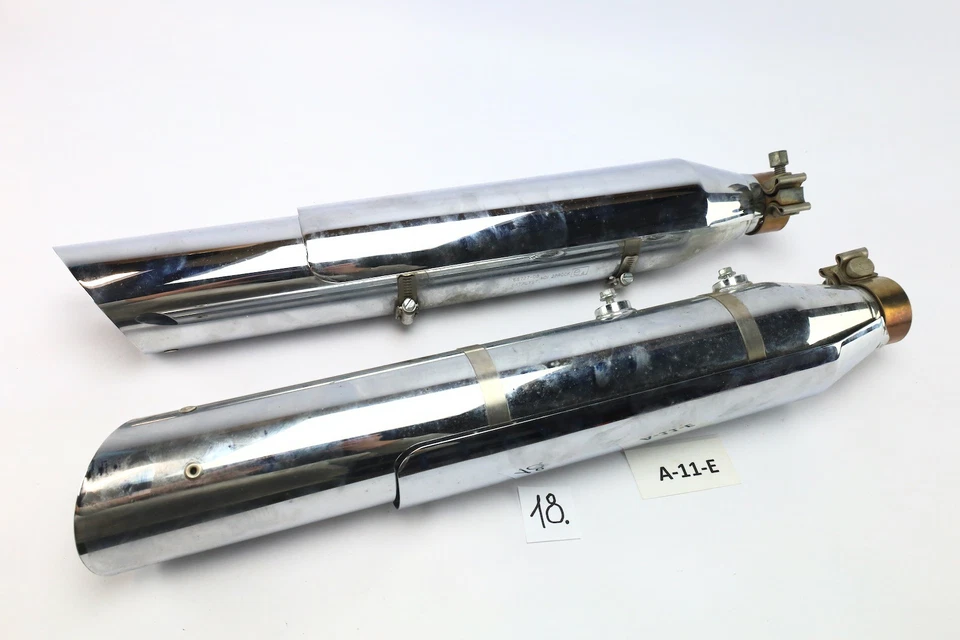 Harley Davidson Cross Bones FLSTB - глушитель 64728-08 64727-08 A11E-18 - Изображение 1 из 4