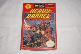 Heavy Barrel (Nintendo NES) Complete in Box w/ Reg Card CIB