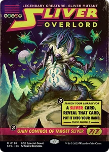 Sliver Overlord (Showcase) [Edge of Eternities Special Guests] Near Mint - Imagen 1 de 1