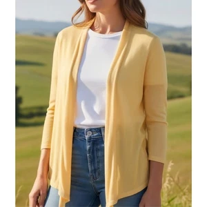 Chico's Women's XL Open Front Waterfall Cardigan - Picture 1 of 7