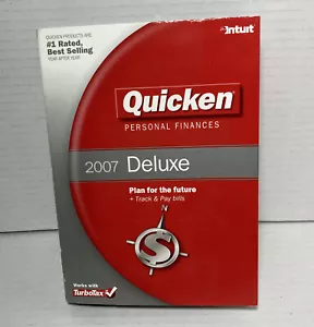 Intuit Quicken Deluxe 2007 For Windows XP - Picture 1 of 4