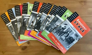 AMATEUR STAGE MAGAZINE COMPLETE YEAR 1952 - 12 ISSUES (JANUARY - DECEMBER) - Picture 1 of 1