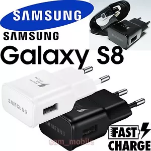 Cargador de pared de carga rápida adaptativo genuino SAMSUNG EP-TA20 para Galaxy S8 NUEVO - Imagen 1 de 16