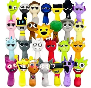 Sprunki Plush Toys Set – 27PCS | Soft & Cuddly 10" Plushies | Cute Gift for All - Picture 1 of 3
