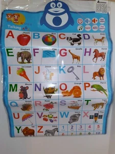 Alphabet Chart Interactive Wall Electronic Abc Talking Poster Learning Mat PreK - Picture 1 of 5