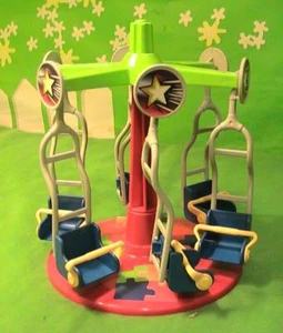 Playmobi Swing Set Seats 6 Playmobil Figures - Picture 1 of 1