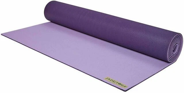 JadeYoga 68 inch Harmony Mat - Purple