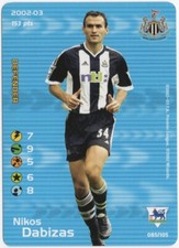 Card Football Champions Base Set Premier League England Subbuteo 2002-03 2003