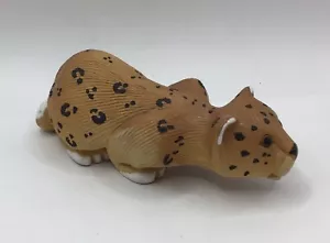 Artesania Rinconada Cheetah Retired Hand Carved Enamel Painted 5” Signed - Picture 1 of 10