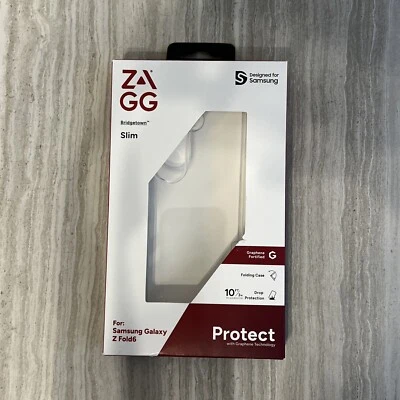 Funda Zagg Bridgetown para Samsung Galaxy Z Fold6 - Transparente Foto 1 de 2