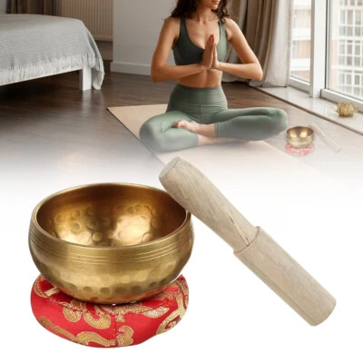 Tibetische Klangschale Set F/Meditation Sound Chakra Healing Yoga Entspannung - Bild 1 von 4