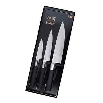 Shun & Kai Wasabi Knife Set