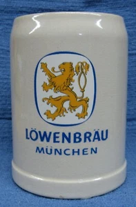 Lowenbrau Munchen Stoneware Beer Mug / Stein - 0.5 Litre - Picture 1 of 6