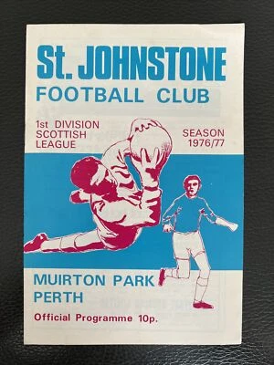 6.10.1976. St Johnstone v Queen Of The South (Scottish Div 1). - Image 1 of 2