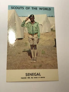 Scouts of the World Postcards 1968 BSA -- SENEGAL MH3 - Picture 1 of 1