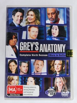 Greys Anatomy Season 6 - DVD Region 4 PAL - Image 1 of 3