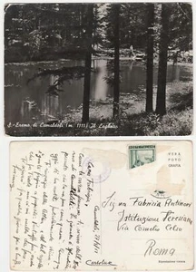 S. EREMO DI CAMALDOLI - AREZZO - IL LAGHETTO - VIAGG. 1951 -17403- - Foto 1 di 1