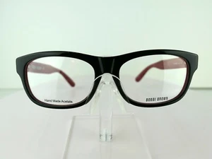 Bobbi Brown THE BOBBI/F (JQC) BLACK / RED  54 x 16 135 Eyeglass Frames - Picture 1 of 8