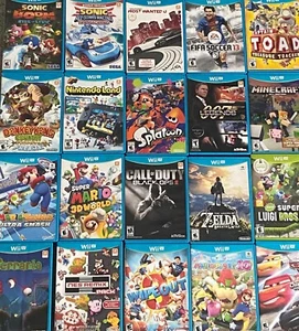 Nintendo Wii U Games All Titles! US Versions! Tested Working - Picture 1 of 68