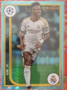 Vini Jr. 2024 Merlino Calcio Acqua PARALLELO #104 Real Madrid C.F. - Foto 1 di 1