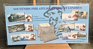 France 6 Lot Blocks Souvenir Cartes Post Cards "ALBERT LONDRES" New Sealed MNH - Picture 1 of 9