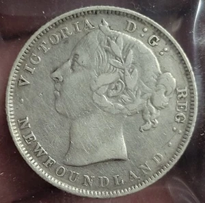 Canada Newfoundland 1899  20 cents VF *Cleaned* - Picture 1 of 3
