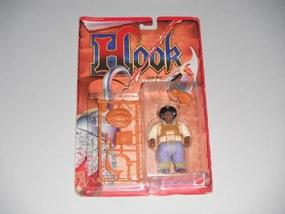 Mattel Hook Thud Butt Lost Boy 1991 Rare Action Figure Peter Pan New Sealed - Image 1 of 4