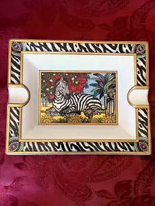 Villeroy & BOCH Heinrich - ASCHENBECHER SAFARI / "ZEBRA" GERO TRAUTH BONE CHINA - Bild 1 von 7